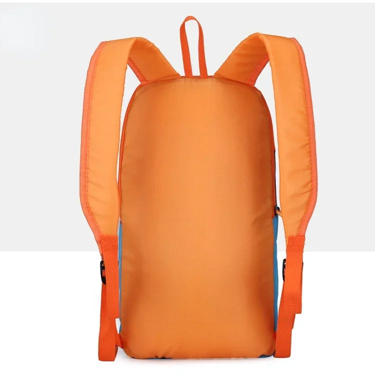 Outdoor Lightweight Small Sports MEN'S Backpack Fabric Backpack Fashionable and Trendy Backpack for Outdoor Camping Lightweight