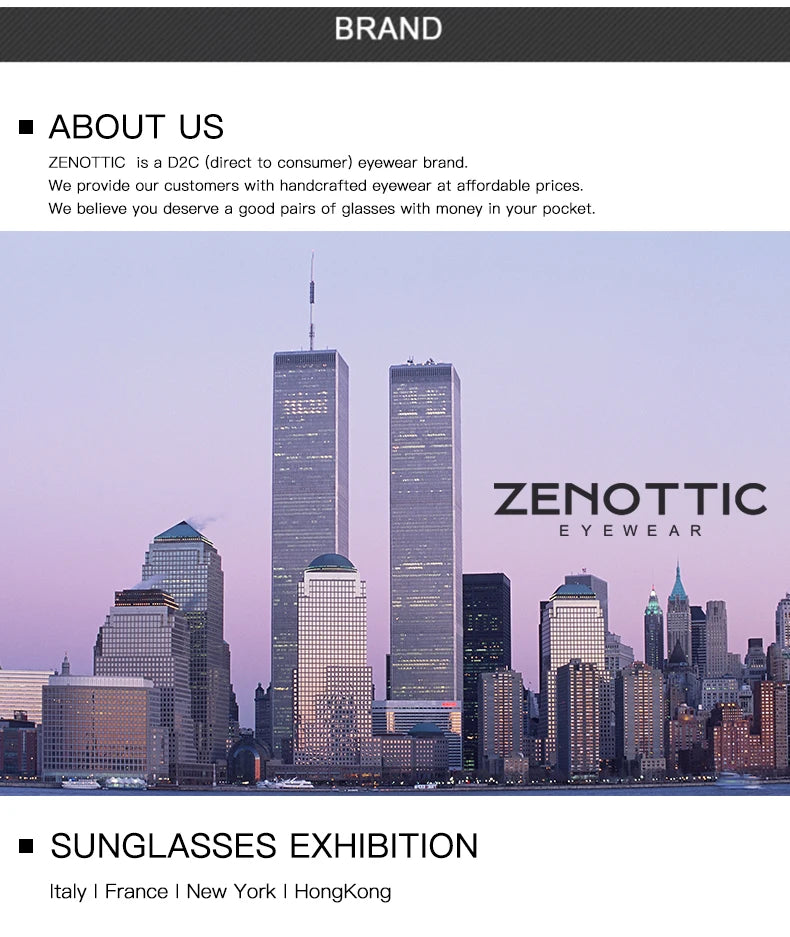 Zenottic Retro Circular Polarized Sunglasses for Men and Women Small Round Vintage Style UV400 Protection