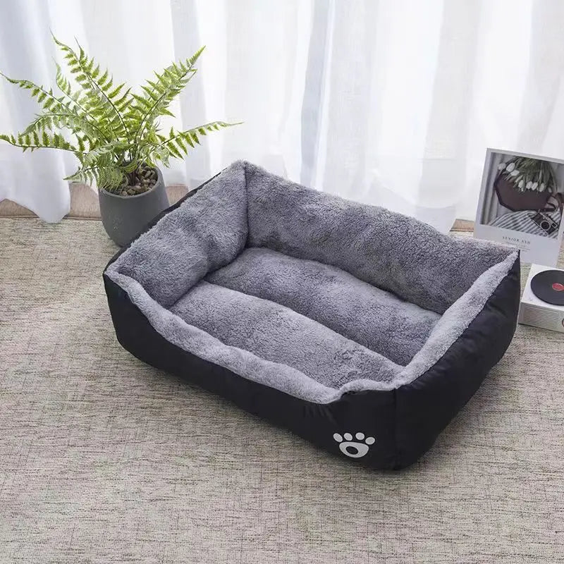 Large Pet Cat and Dog Bed Soft PP Cotton Waterproof Nest
