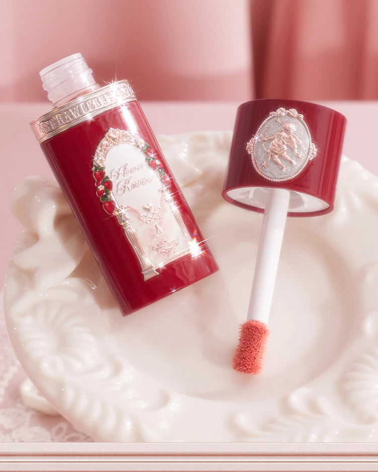 Flower Knows Strawberry Cupid Liquid Blush Long Lasting Hydrating Creamy Blusher for Effortless Makeup