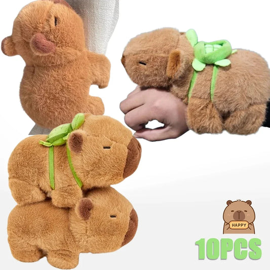 1-20PCS Rytanda Capybara Clap Circle Toys Wristband Gift