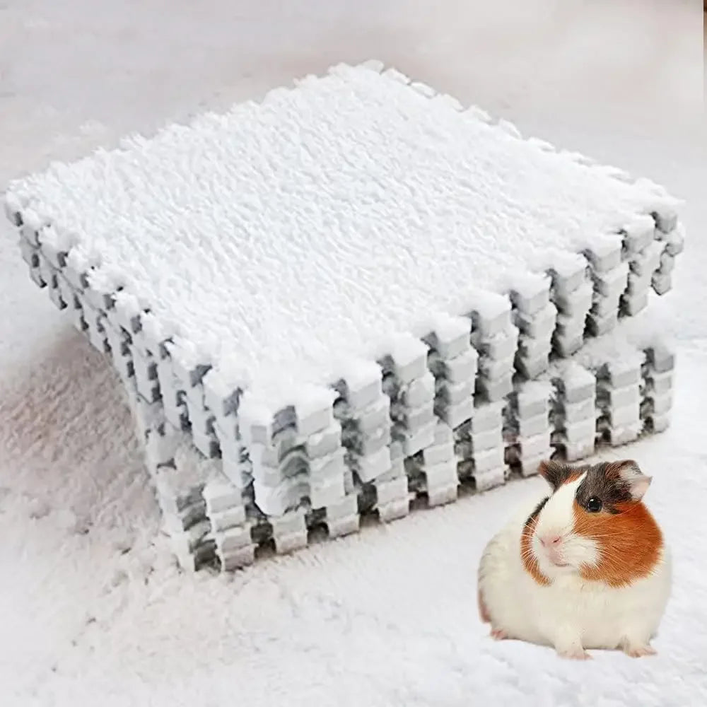 Guinea Pig Cage Lining Washable Guinea Pig Pad Reusable and Non Slip Urinary Pad for Guinea Pig Cat Dog Beds Rabbit Sleep Mat