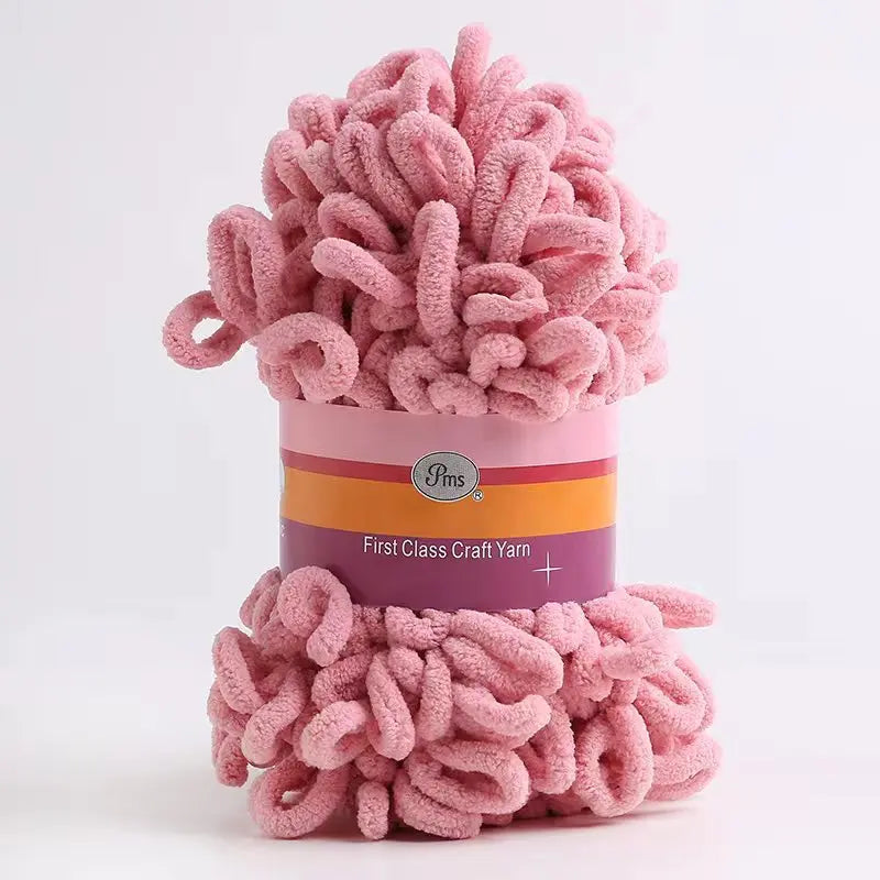 1pc 100% Polyester Finger Loops Yarn for DIY Knitting Crafts