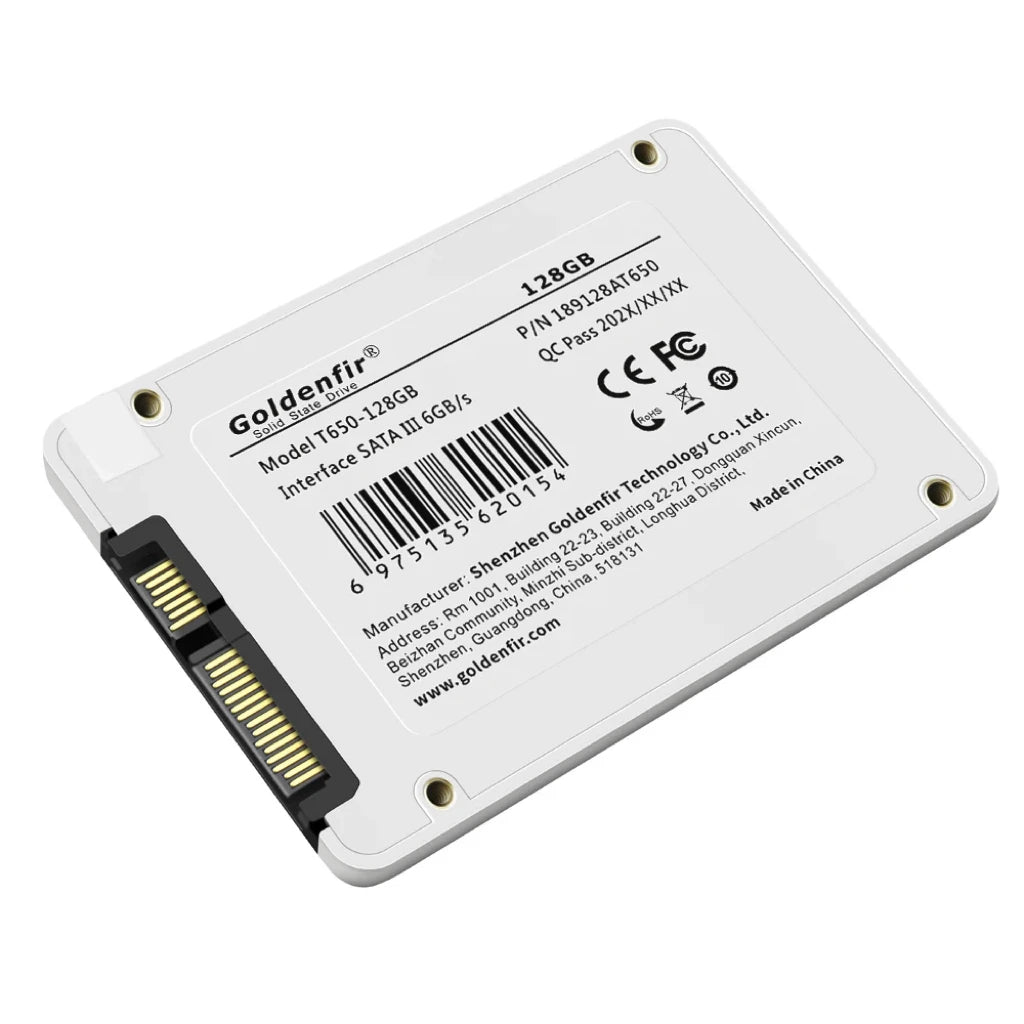 Goldenfir SSD 120GB 250GB 500GB 960GB 2.5 Hard Drive Disk Disc Solid State Disks 2.5 " Internal