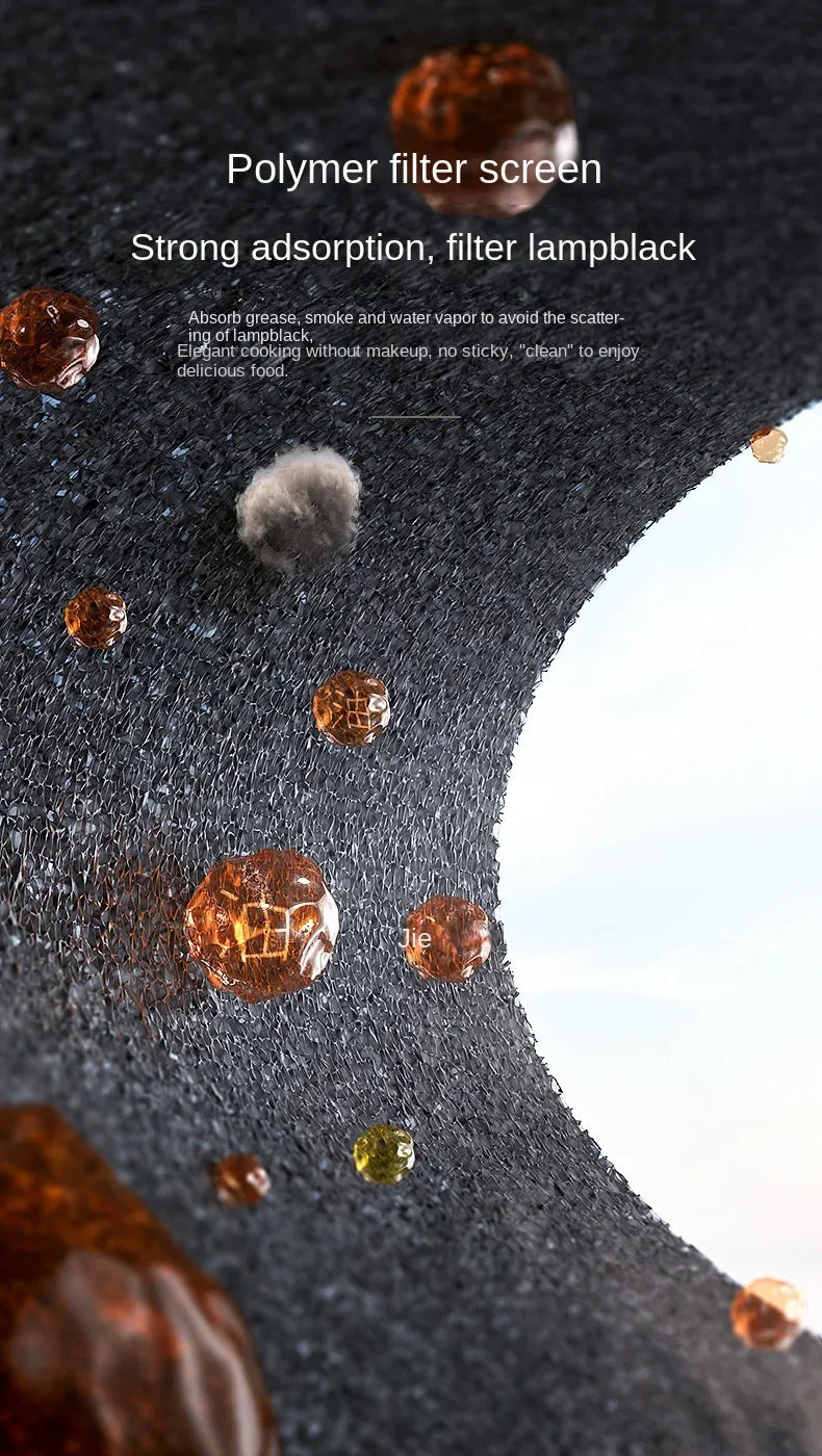 2024 New Portable Exhaust Fan Small Kitchen Hood Extractor USB Mini Suction Cooker Hood