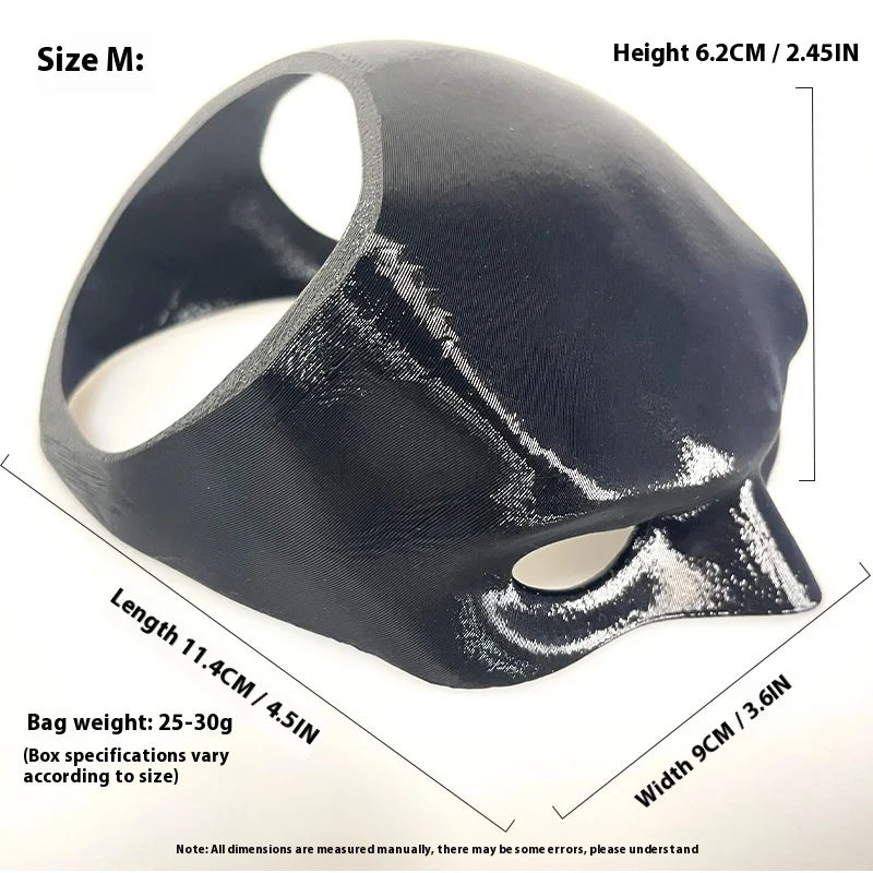 Creative Cat Batman Headset Mini Pet Decoration Handsome Half Face Cat Mask Helmet With Diverse Styles For Fun