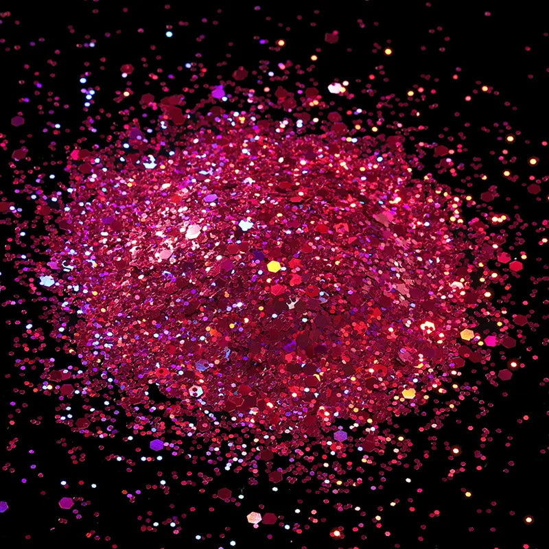 10g Holographic Hexagon Chunky Glitter for Epoxy Resin Art