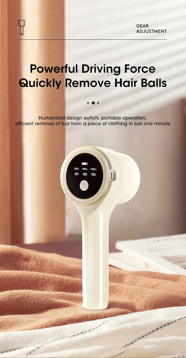 Lint Remover for Clothing Electric Portable Rechargeable Fabric Shaver