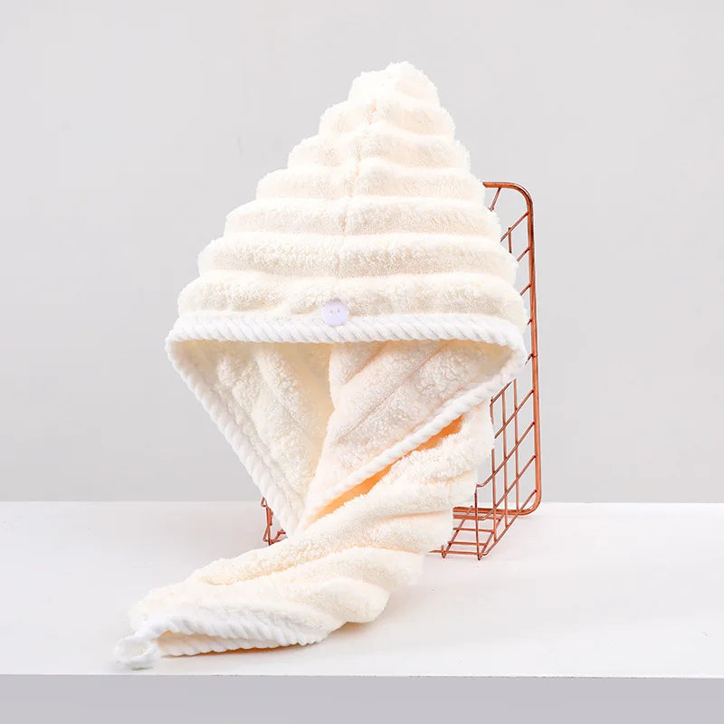Dry Hair Cap for Women, Thickened Super Absorbent Towel