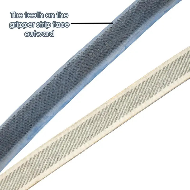 Square Wooden Embroidery Hoop Gripper Strips for Punch Needle Frame Sewing Quilting and DIY Projects