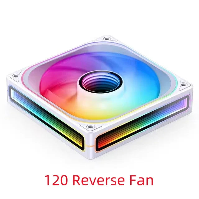 JONSBO ZB-120 ARGB Computer Case Fan 12CM 5V PWM Monolithic Structure Water-Cooled Fan Kit