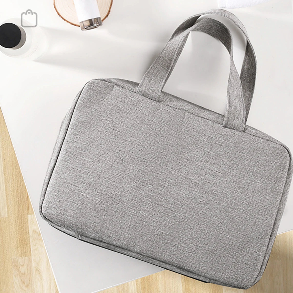 Hanging Toiletry Bag for Travel Waterproof Makeup Organizer Large Capacity Cosmetic Bag for Men and Women