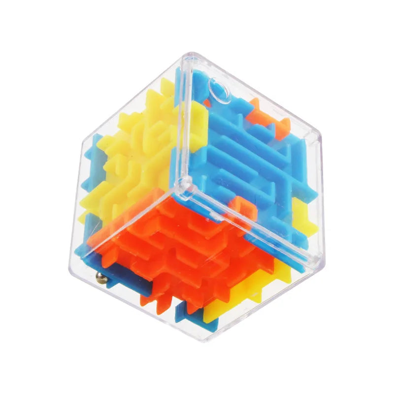 Mini 3D Maze Magic Cube Puzzle Toy for Children Stress Relief