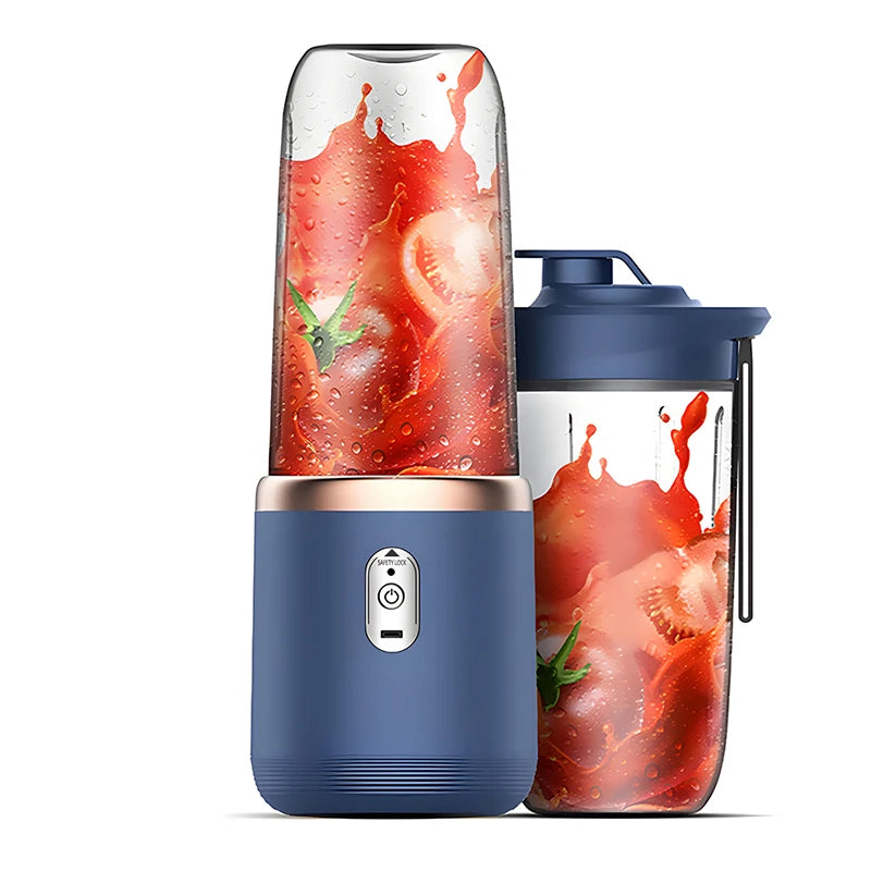 Portable Blender Bottle Electric 6 Blades Juice Smoothie Food Processor
