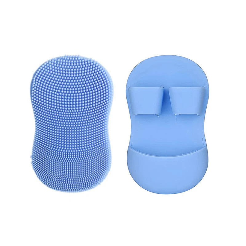 3PCS Mini Finger Face Washing Brush Soft Silicone Face Brush Nose Clean Remove Makeup Wash Facial Cleansing Cosmetic Brush Tool