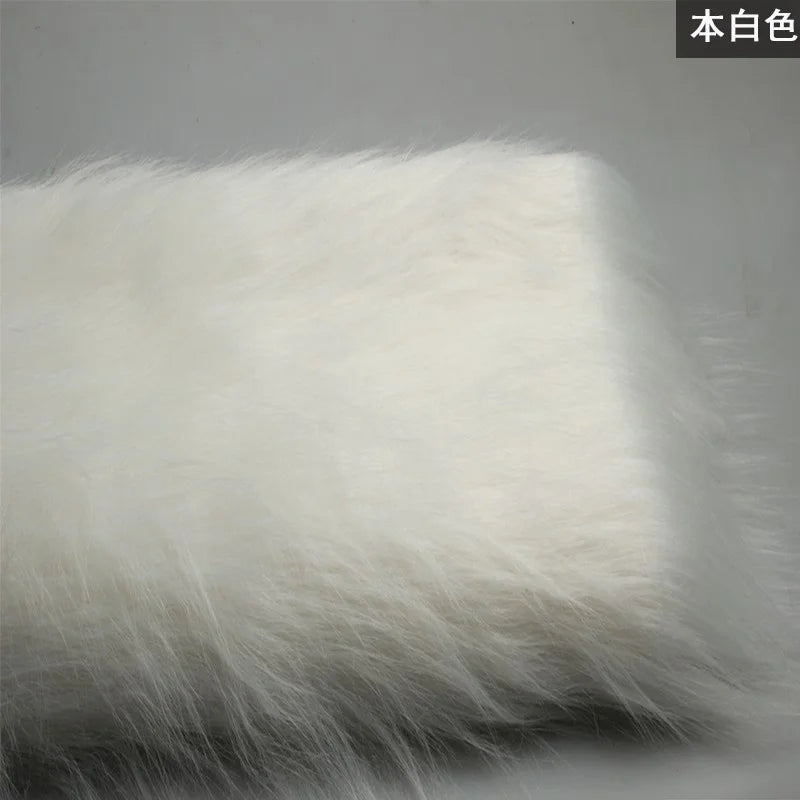 35 Colours 12cm Soft Imitation Plush Fur Fabric for DIY Photo Props Decorative Backgrounds Plush Mats and Animal Toys