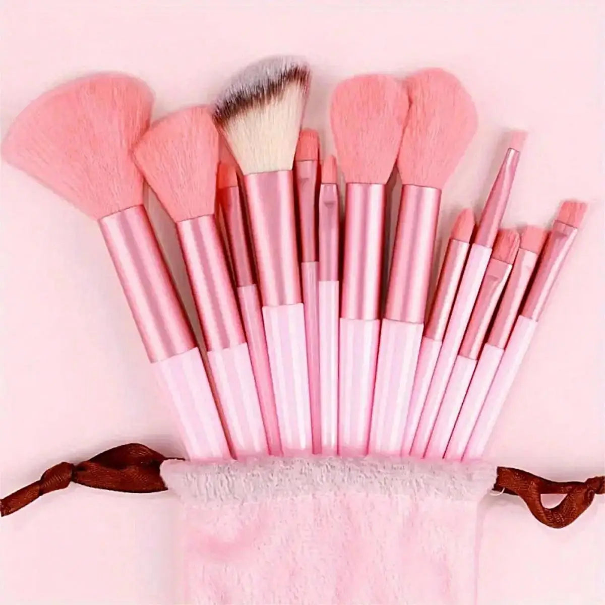 13 PCS LOT Makeup Brushes Set Eye Shadow Foundation Women Cosmetic Brush Eyeshadow Blush Beauty Soft Make Up Tools Bag