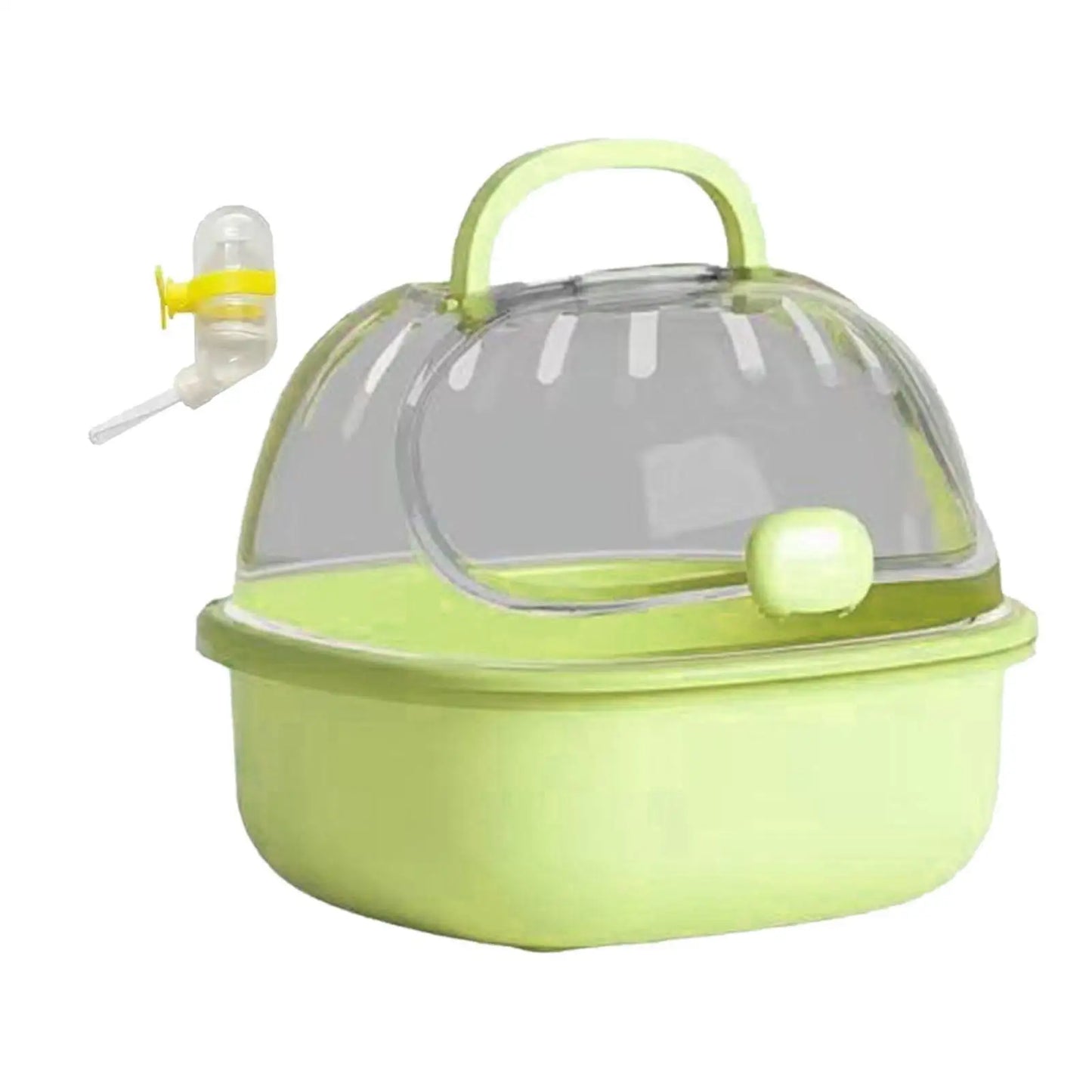 Hamster Travel Carrier Cage Travel Breathable Small Animal Carry Case for Chinchilla Hedgehog Vacation Small Animals Squirrel