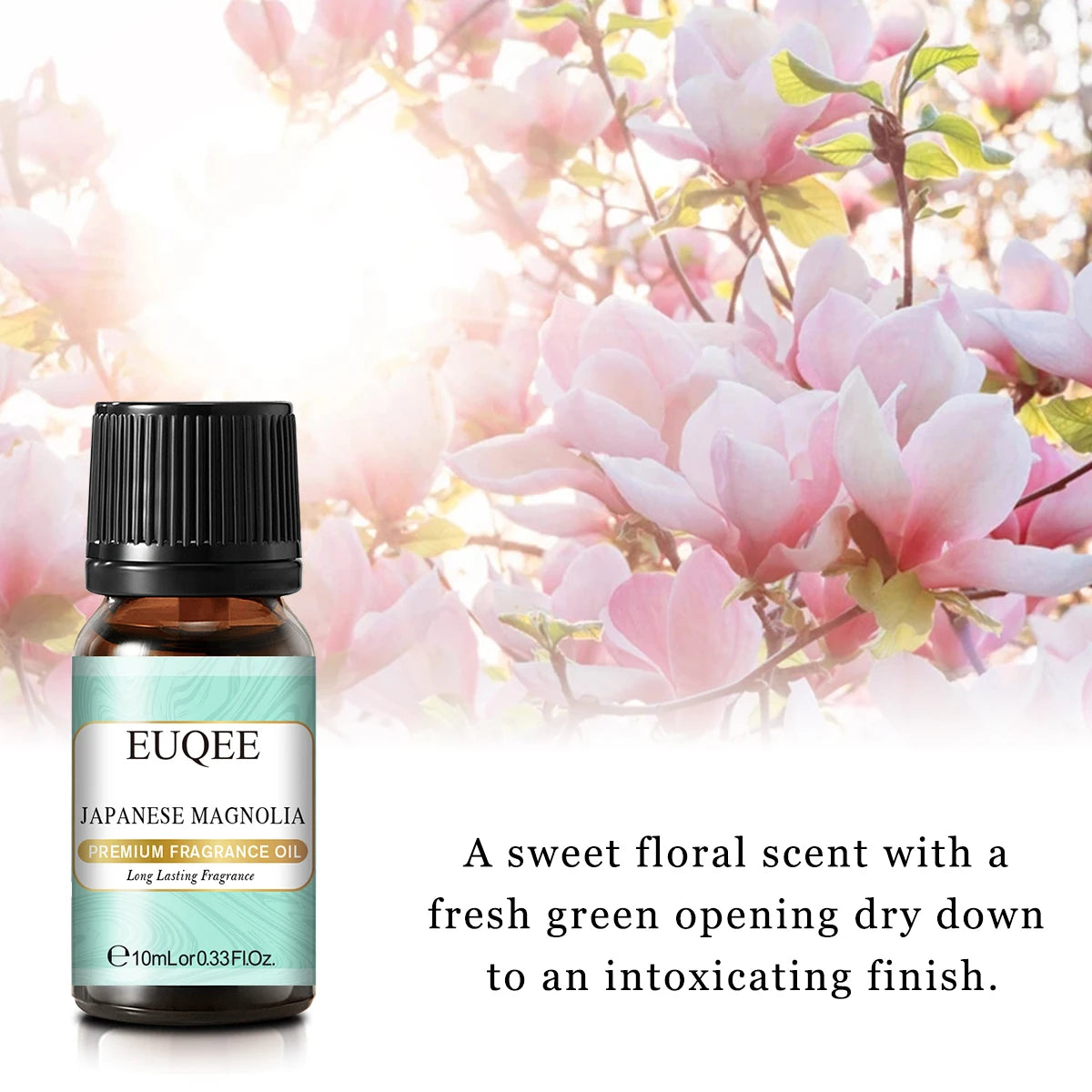 EUQEE 10ML Coconut Vanilla Bubble Gum Fragrance Oil for Candles and Soap