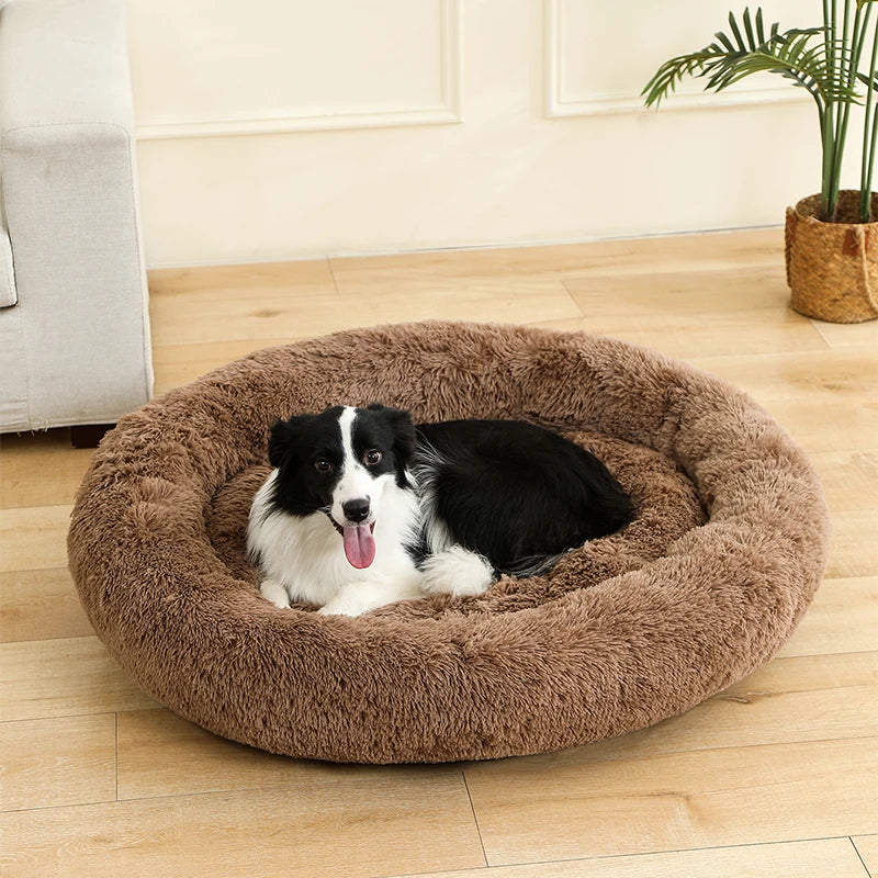 Soft Plush Dog Bed House for Ultimate Comfort and Relaxation Cozy Pet Cushion for Dogs and Cats Ideal Sleeping Sofa