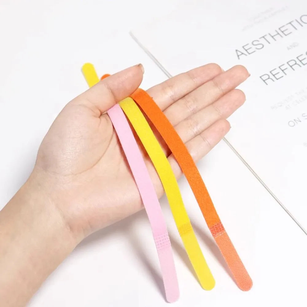 12PCS Adjustable Nylon Pet ID Collars - Color-Coded Newborn Puppy & Kitten Identification Set