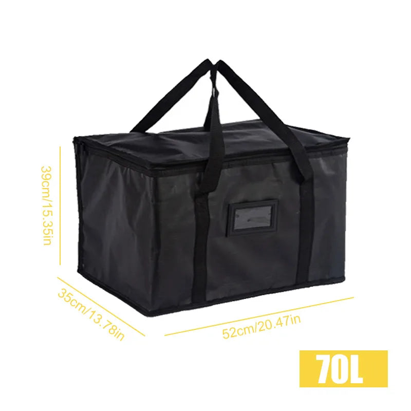 Insulated Thermal Cooler Bag – Large Lunch Tote for Food & Drinks, Ideal for Picnics or Work