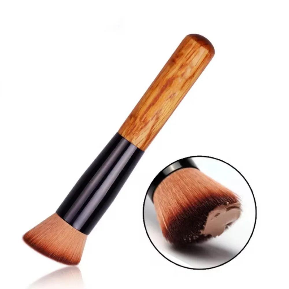 1Pc Foundation Makeup Brush Professional Cosmetic Beauty Make Up Tools Kabuki Powder Blush Foundation Flat Top Brush