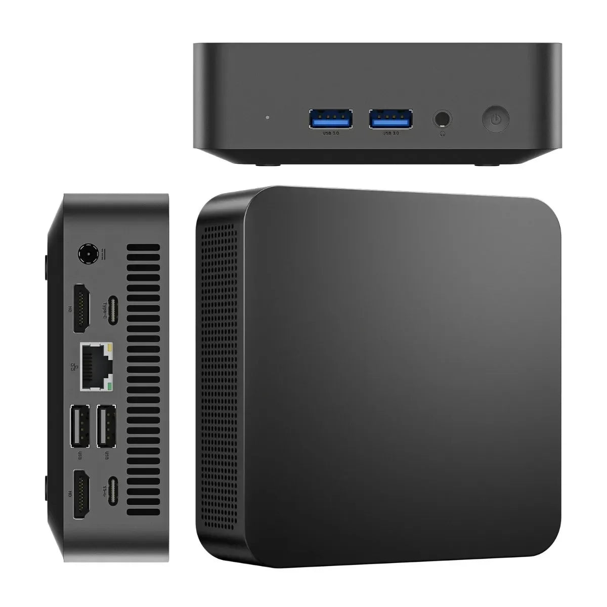 Mini PC Intel Celeron N5095 N100 Computadora de escritorio para juegos 16 GB 512 GB DDR4 Windows 11 Pro WIFI 6 BT4.2 Computadora de bolsillo ultra pequeña