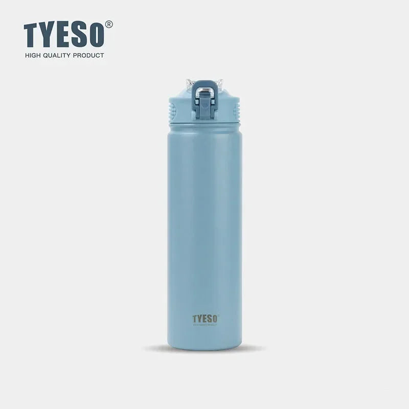 Insulated Stainless Steel Water Bottles – 600ml / 750ml Travel Thermos for Hot & Cold Drinks