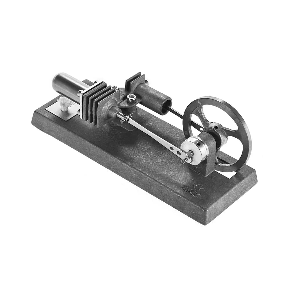 STARPPOWER Mini Hot Air Stirling Engine Model DIY Educational Toy Self Assembly Kit for Physics Experiment