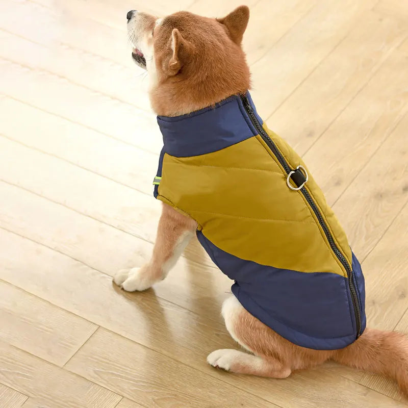 Waterproof Dog Clothes Small Large Dog Warm Jacket Pet Reflective Clothing Akita French Bulldog Medium Dog Clothing