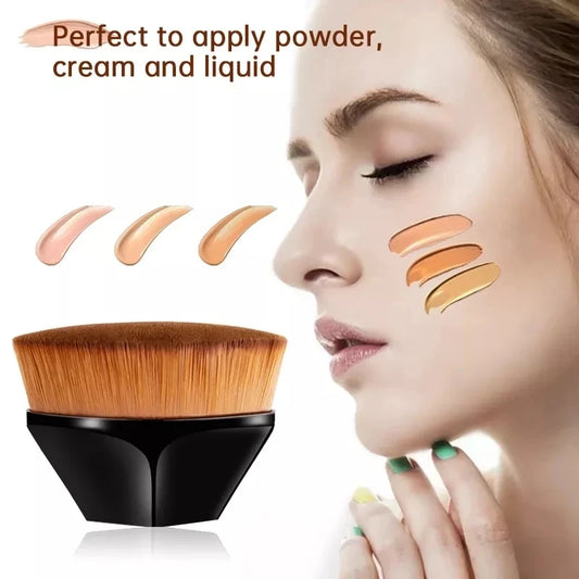 Six Corners Makeup Brush Kabuki Flawless Foundation Brush For Liquid Make Up Brush Set Cosmetic Soft Synthetic Makeup for Women