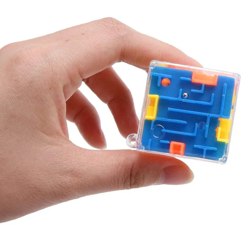 Mini 3D Maze Magic Cube Puzzle Toy for Children Stress Relief