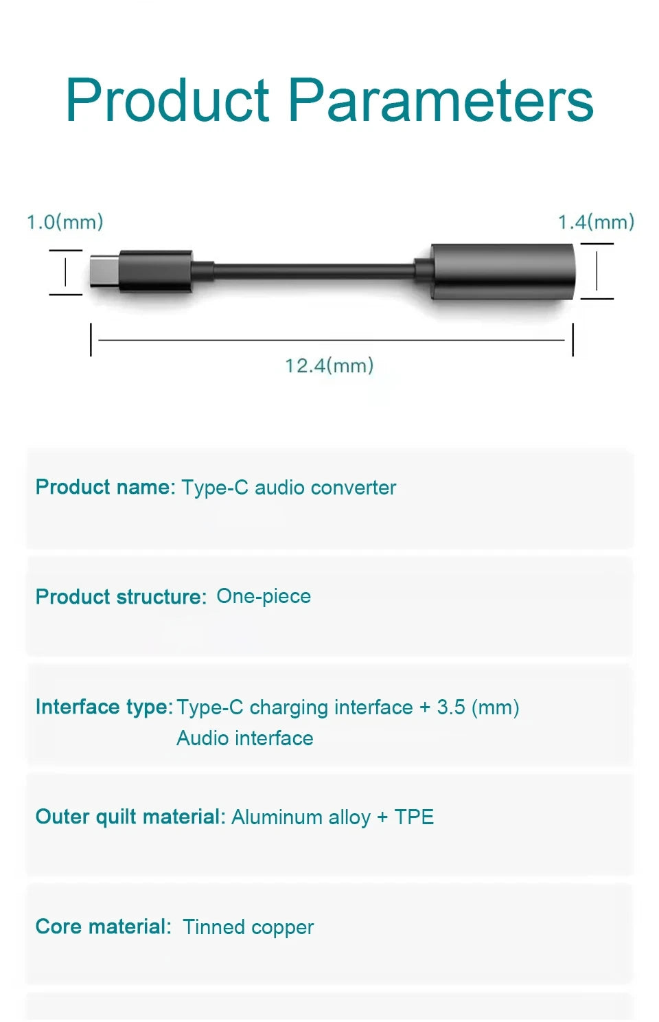 2 in 1 USB C to 3.5mm Jack Headphones Adapter USB C Charger Adapter For Samsung Galaxy S24 S23 S22 Ultra A54 A34 A53 Note 20 10