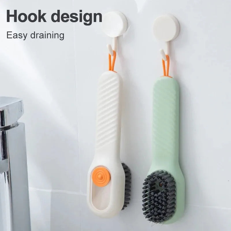 Multifunction Cleaning Shoe Brush Soft Automatic Liquid Brush