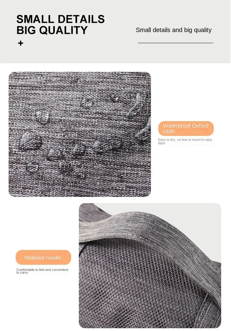 Men and Women Oxford Travel Makeup Bag Hanging Organizer Cosmetic Toiletry Case