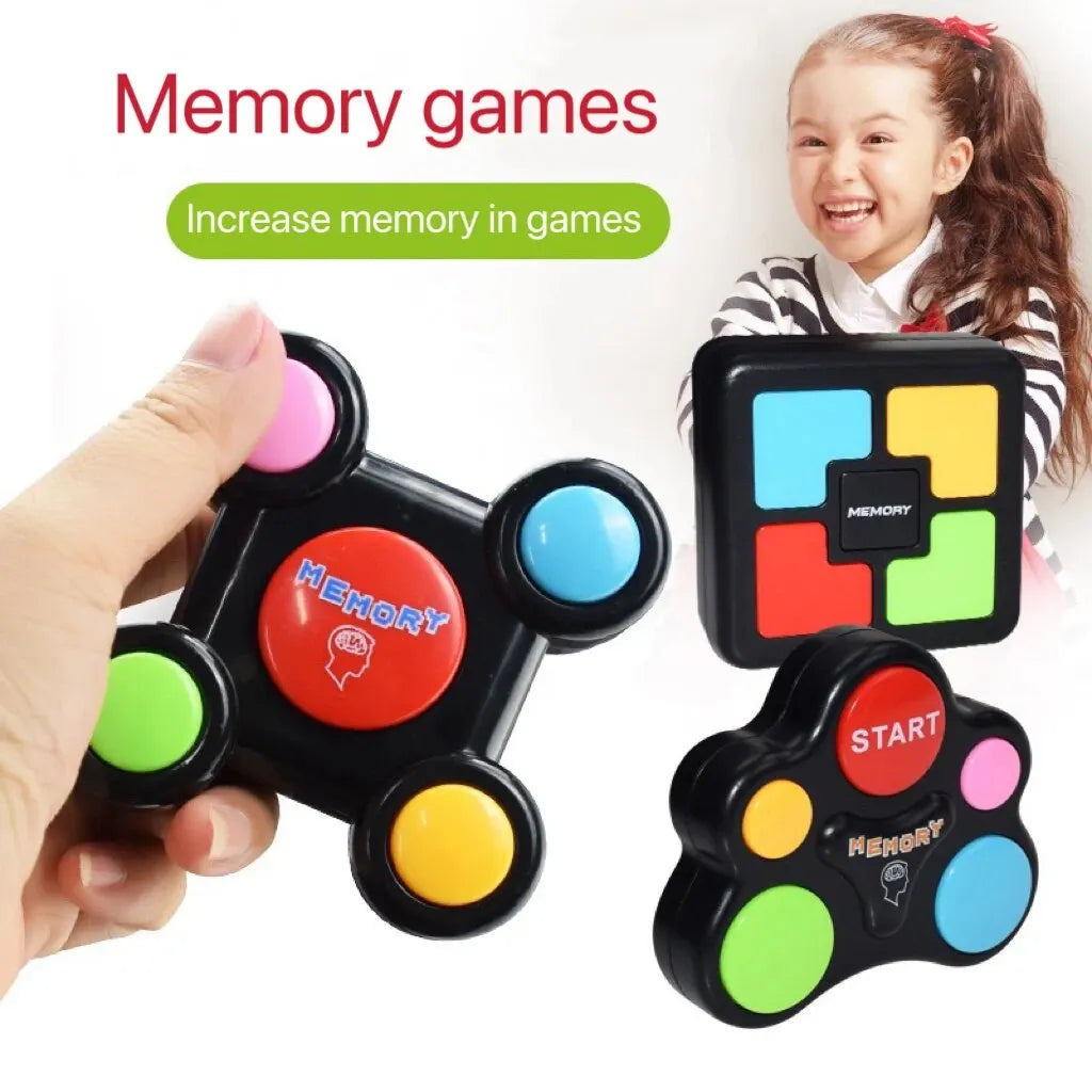 Square Memory Training Gaming Machine Clearance Button Toy