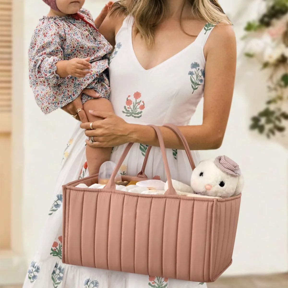 PANGDUBE Multifunctional Diaper Bag for Baby Accessories Storage Bag Mom Bags Diaper Stackers & Caddies Baby Diapers Organizer