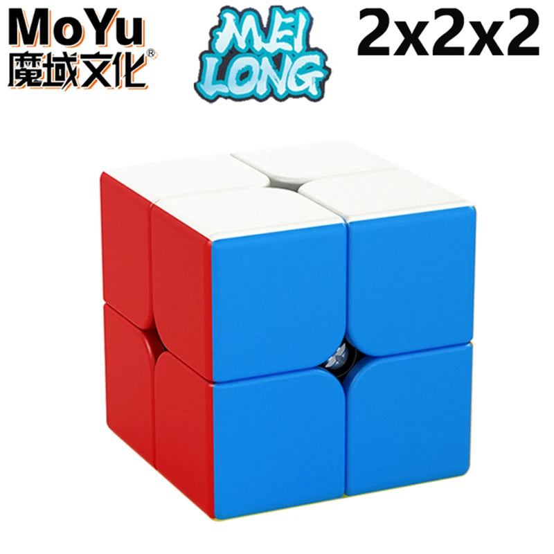 MoYu Meilong Magic Cube 3x3 2x2 4x4 Speed Puzzle Gift