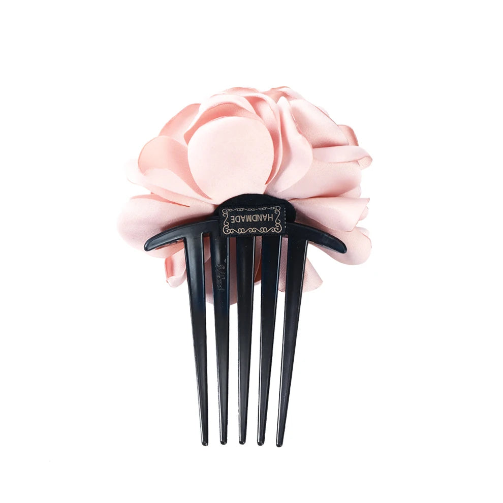 Molans Bridal Flower Hair Combs Wedding Floral Retro Hairpins For Women Barrette Hair Clips Hair Accessories Headwear