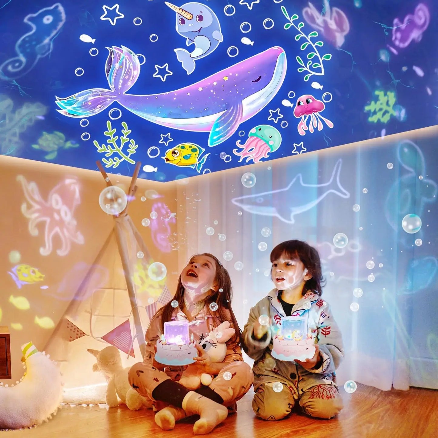 Star Galaxy Projector 21 in 1 Starry Sky Atmosphere Lamp