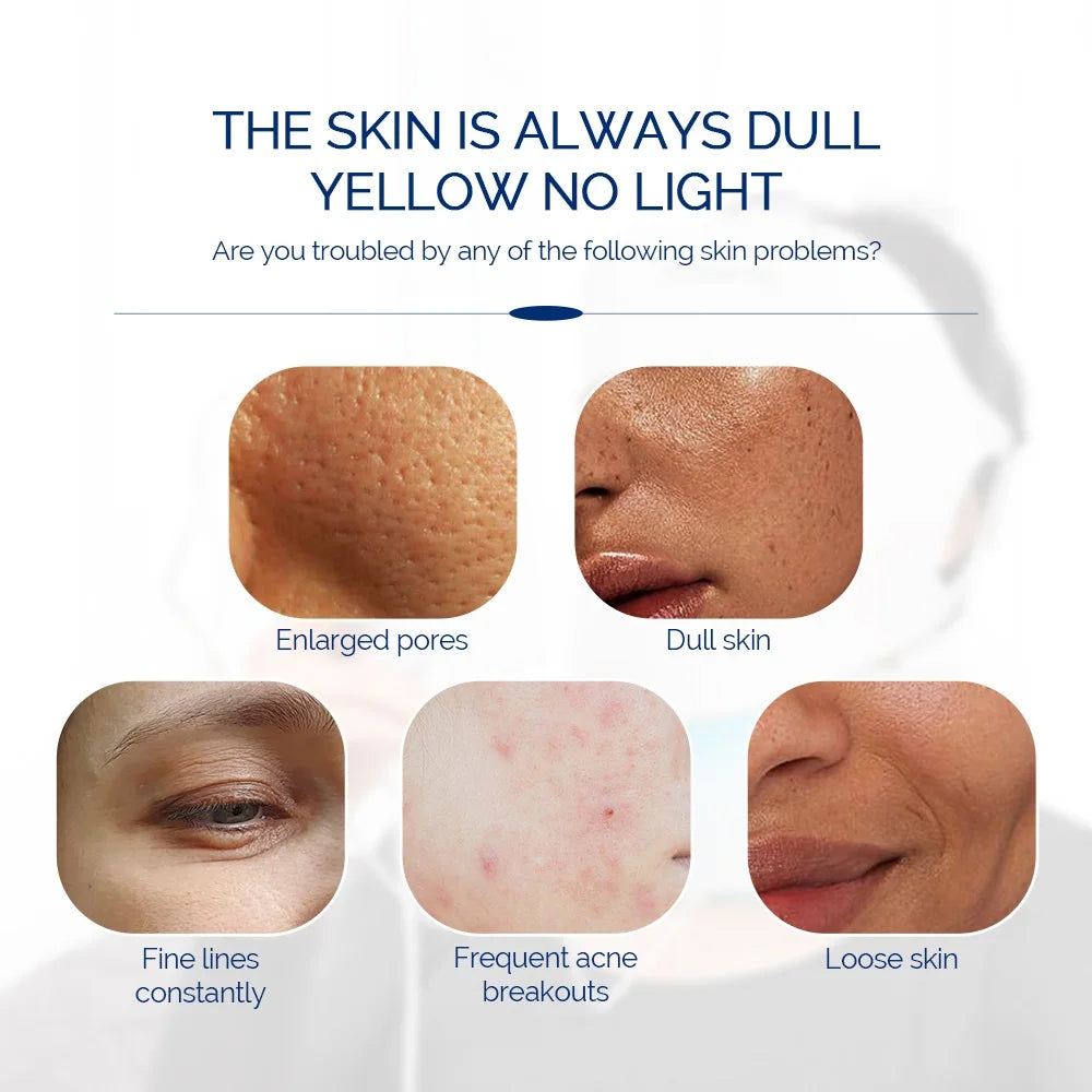 Foreverlily Face Neck LED Mask 7 Colors Photon Therapy