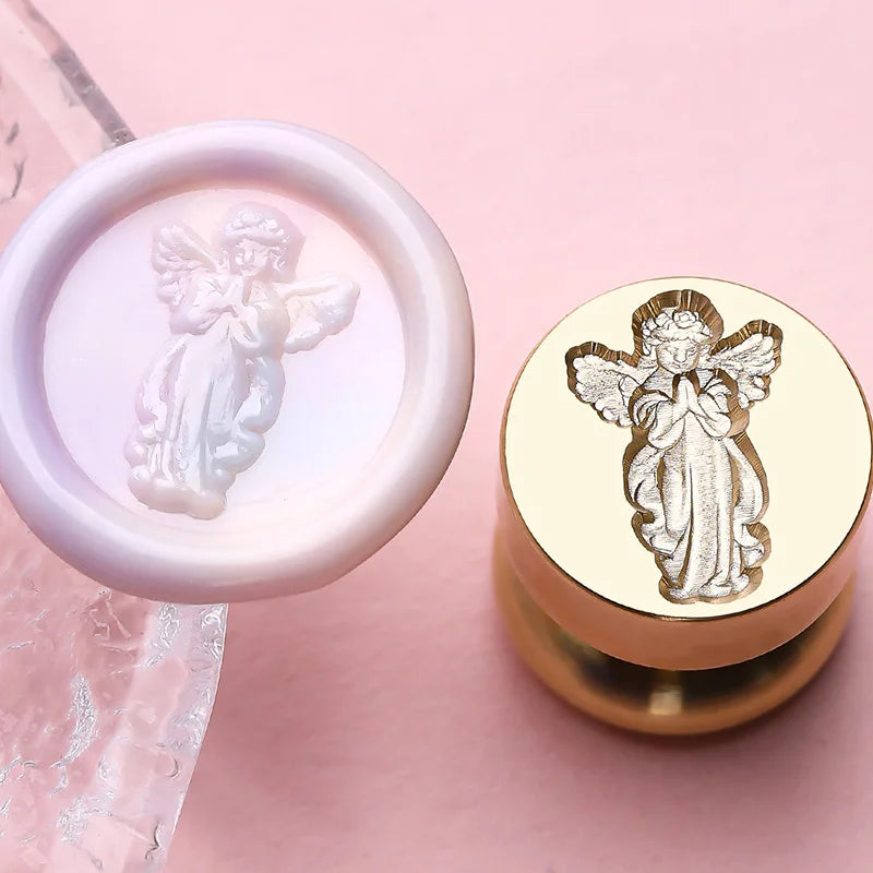 Mini Wax Seal Stamp Cute Animal Head for DIY Craft Invitations