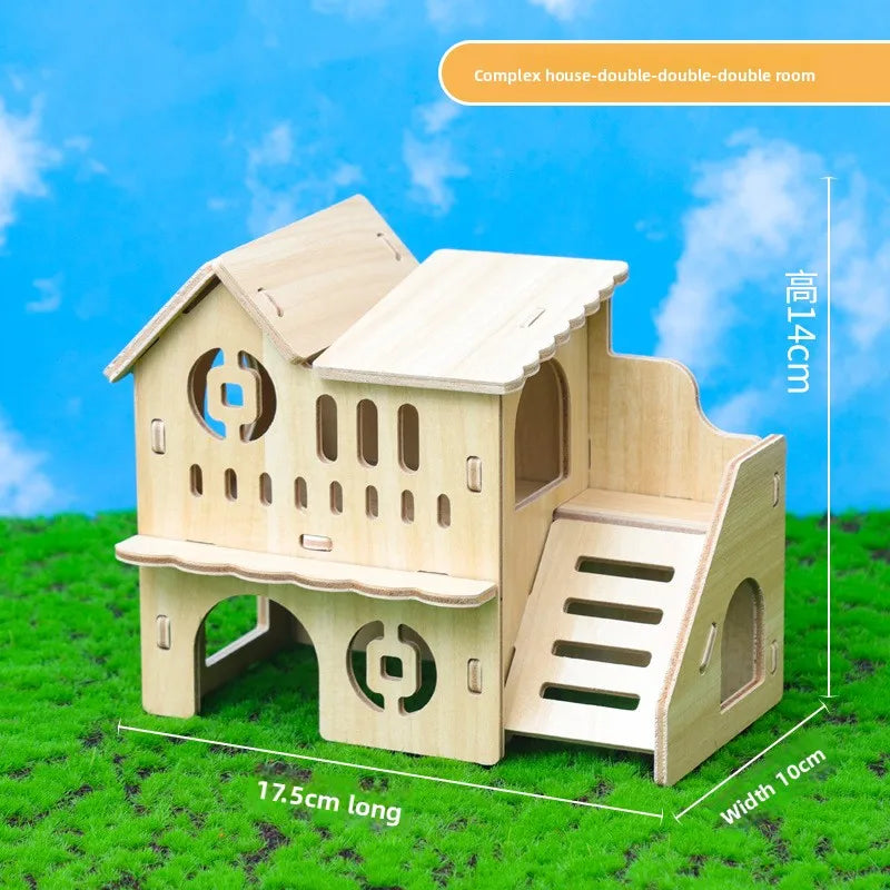 Hamster Cage Tunnel Pipes - DIY Modular Connecting Tubes for Pet Habitat Landscape Design Exercise Run Accessories  햄스터