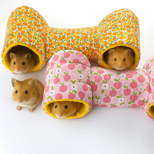 New Model Hamster's Nest Flower-Branched Mouse Guinea Pig Honey-Floating Glider Dutch Pig Avoid House Seasons Insulation Cotton