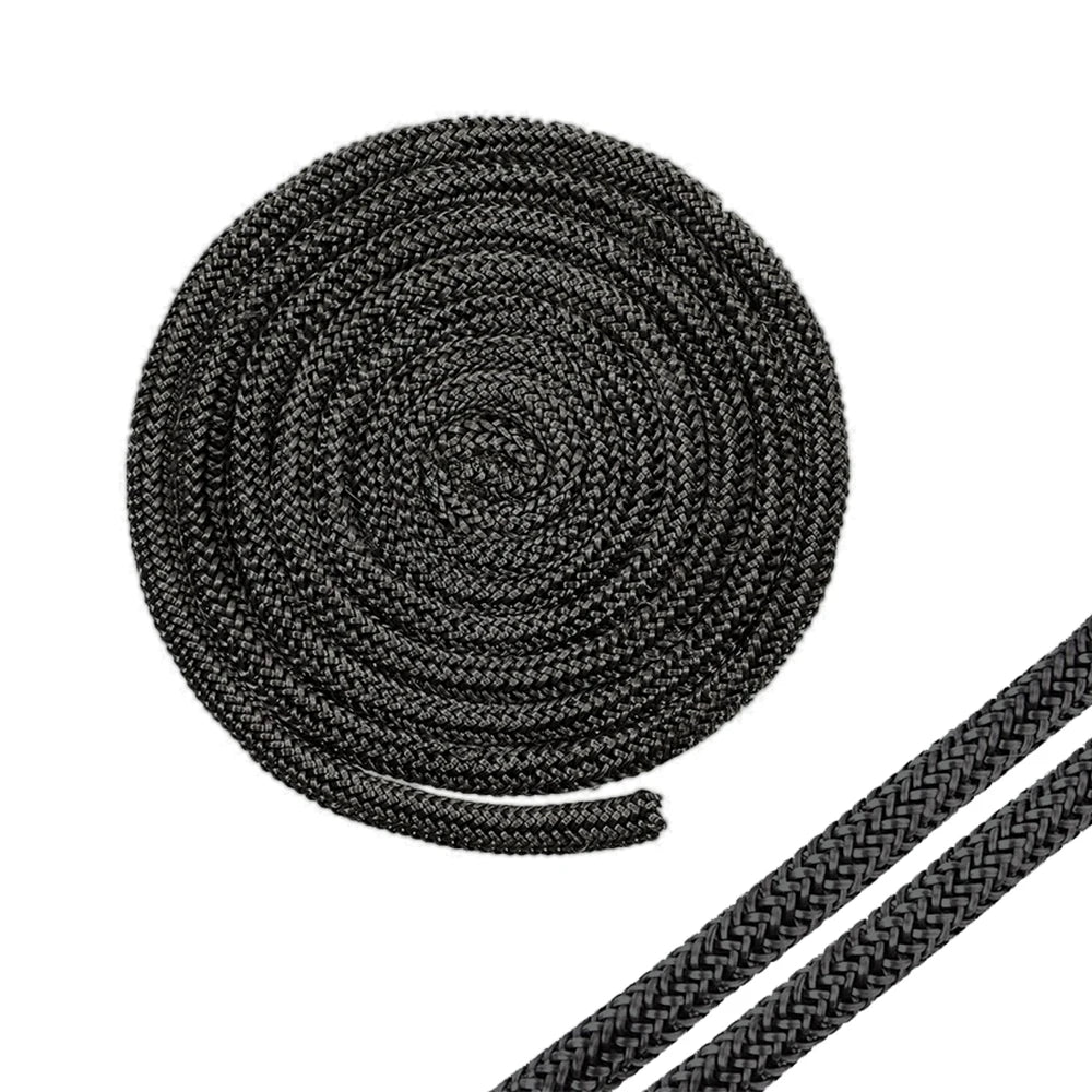 6/8/10/12mm 2M Wood Stove Gasket Fireplace Sealing Rope Fiberglass Fireproof Cord Wooden Burner Door Gasket Chimneys Boiler Seal