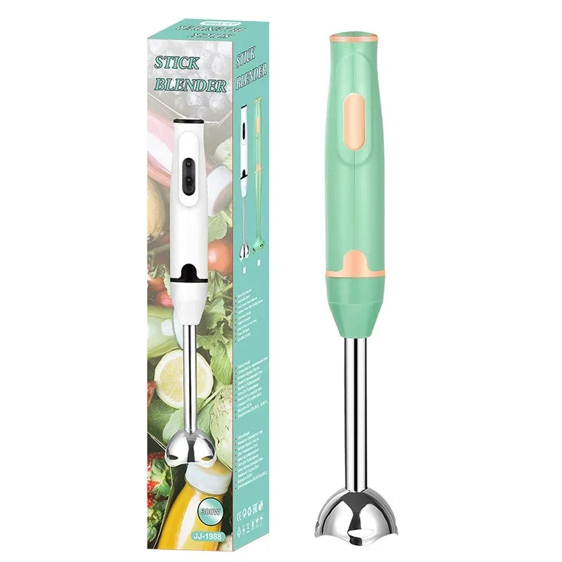 Immersion Hand Stick Blender Electric Food Vegetable Grinder for Smoothies Sauces Baby Food Soups