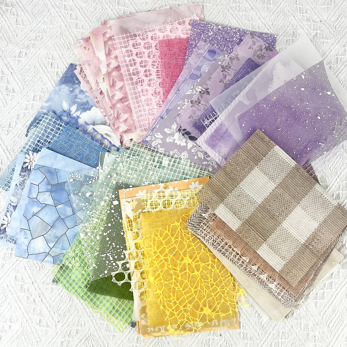 90PCS Vintage Mixed Scrapbooking Paper Collection for DIY Junk Journals Planners and Collages