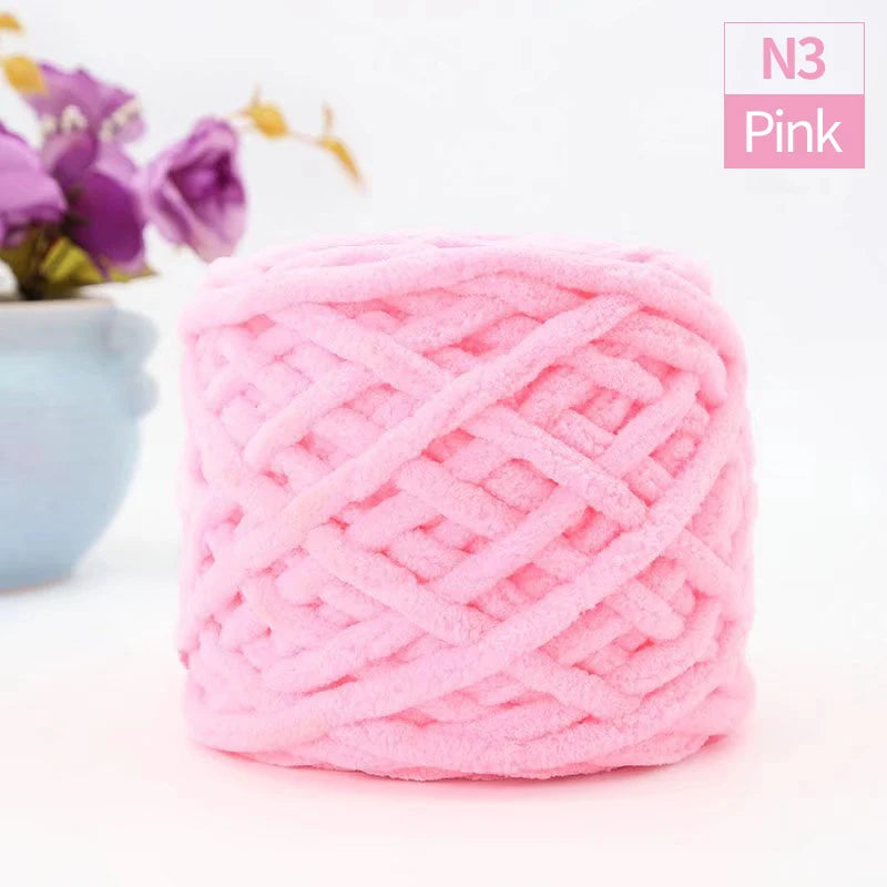 QJH Chunky Blanket Knitting Yarn for Cozy Throws and Pillows