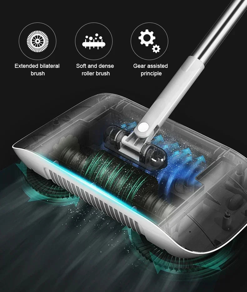Combination Broom and Mop Set Hand Push Dustpan for Efficient Home Cleaning Tools